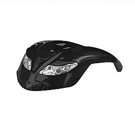 Patpat Çapa Makinesi Kırılmaz Kaput Siyah